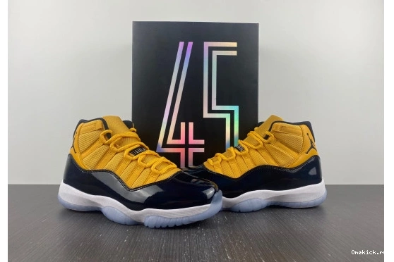 617 Air Jordan and yellow 11 AJ11 SportInspired black 0528